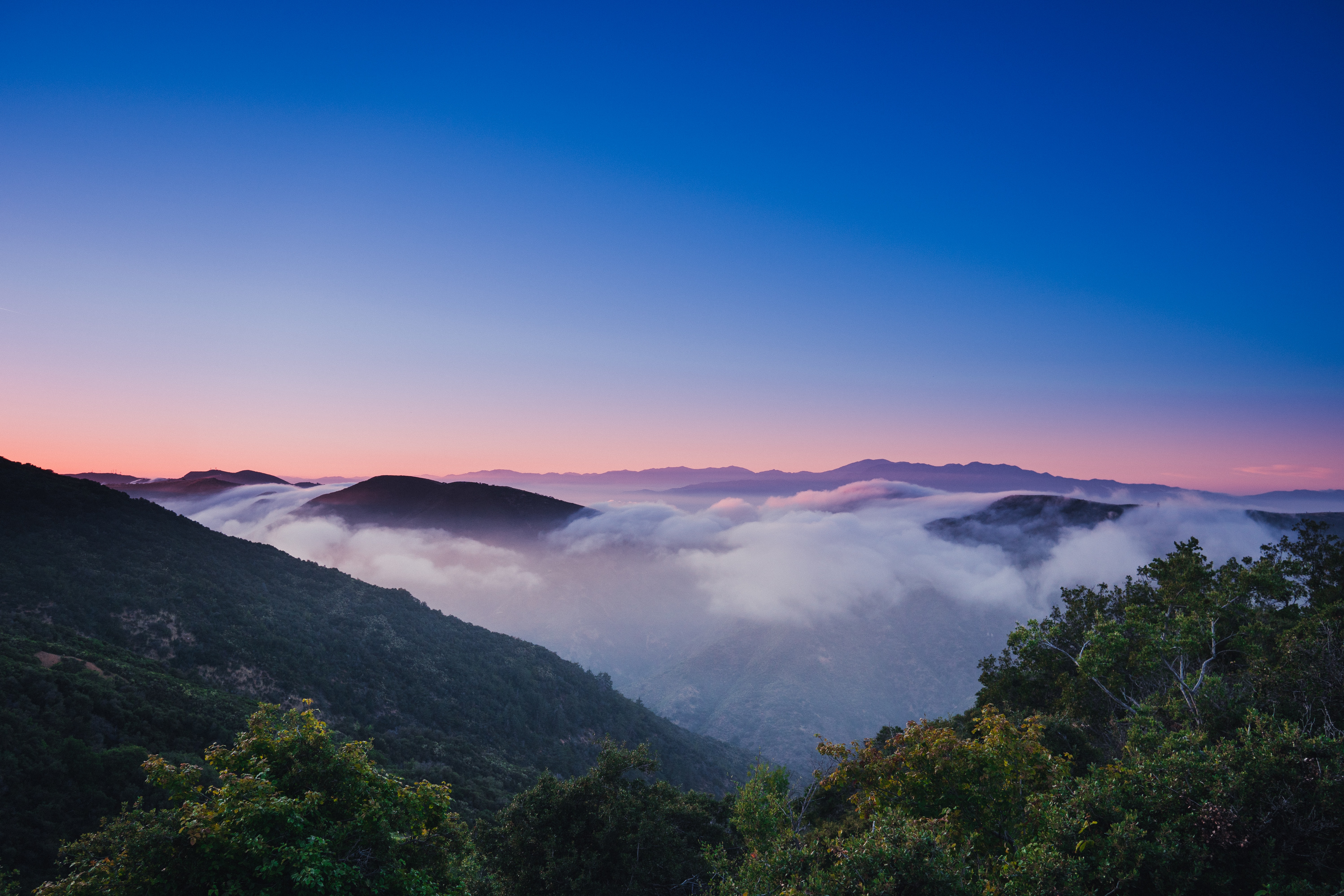 foggy mountain